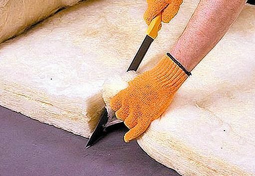 Uso de lana mineral para calentar casas